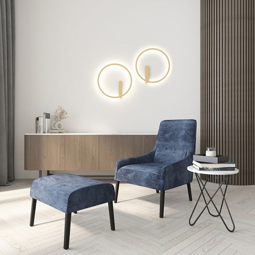 картинка Denkirs  Бра ROUND DK5035-SG