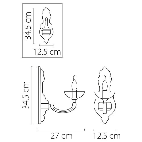 картинка Lightstar Бра Barcato  697612