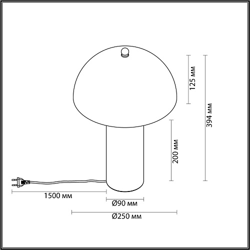 картинка ODEON LIGHT 7089/2T MIDCENT ODL25 183 Настольный светильник с выкл. Бронзовый/металл/камень траверти