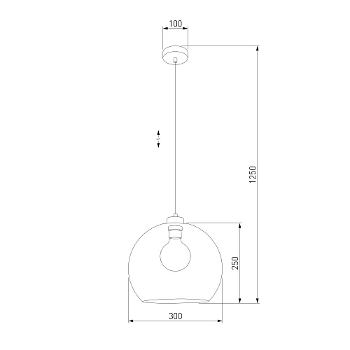 картинка TK Lighting Подвесной светильник 2076 Cubus