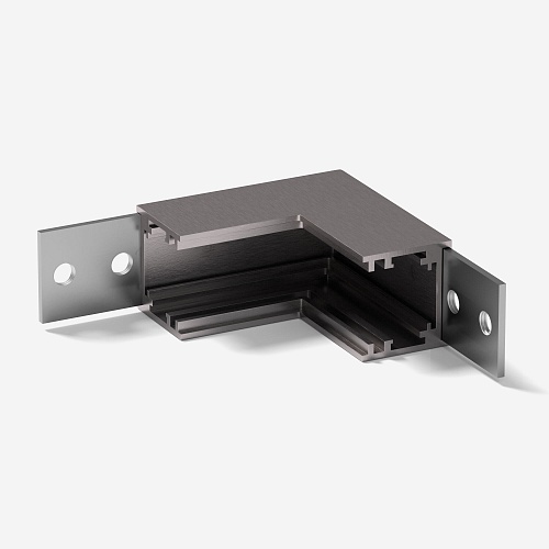 картинка Elektrostandard Titan Line Коннектор угловой внутренний для накладного шинопровода титан 85225/00