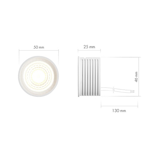 картинка Denkirs Светодиодный модуль  DK3000-8W dim