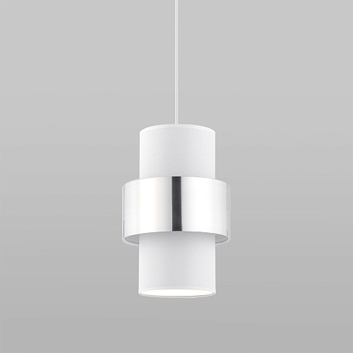 картинка TK Lighting Подвесной светильник с тканевым плафоном 849