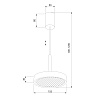 картинка Elektrostandard Подвесной светильник Plate 50260 LED