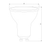 картинка Elektrostandard Светодиодная лампа JCDR 7W 3300K GU10 BLGU1005