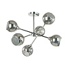 картинка LUMION 4530/6C COMFI LN21 000 хром, дымчатый Люстра потолочная E27 6*60W 220V SANDRA