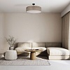 картинка TK Lighting Потолочный светильник 6248 Rondo Linen
