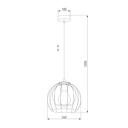 картинка TK Lighting Подвесной светильник 3154 Universo