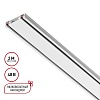 картинка NOVOTECH 135196 SHINO NT23 174 белый Низковольтный накладной шинопровод, заглушки в комплекте IP20 4