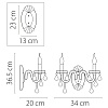 картинка Lightstar Бра Classic  700621