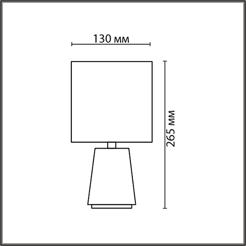 картинка LUMION 8168/1T COUNTY LN26 503 серый, керамика/текстиль Настольная лампа E14 1*40W 220V GIATA