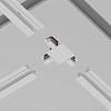 картинка Maytoni Коннектор Т-образный Unity встраиваемый белый