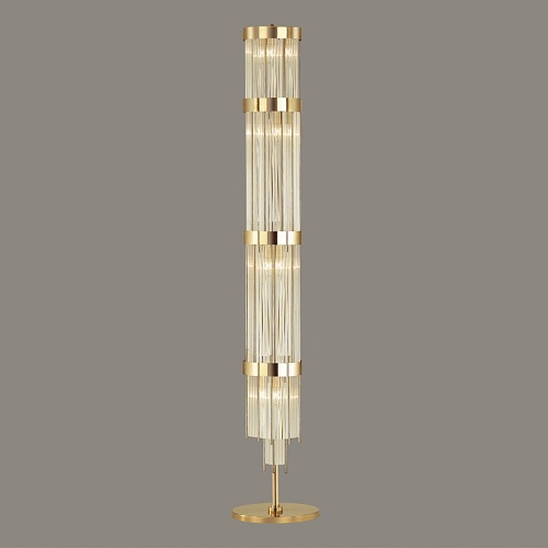 картинка ODEON LIGHT 4788/12F HALL ODL21 642 золото/металл/стекло Торшер E14 12*40W YORK