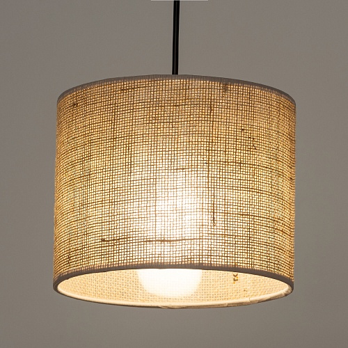 картинка TK Lighting Подвесной светильник с тканевым плафоном 6580