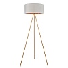 картинка LUMION 8077/1F NEOCLASSI LN26 466 золото/белый, металл/текстиль Торшер E27 1*60W 220V TAPIOKA