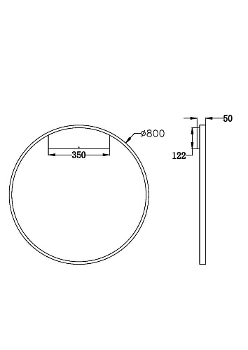 картинка Maytoni Настенный светильник (бра) Рим / Rim 3000К 51Вт