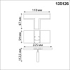 картинка NOVOTECH 135126 SHINO NT21 043 черный Соединитель с токопроводом для шинопровода Т-образный IP20 48V