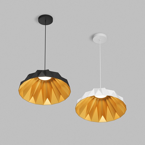картинка Denkirs Подвесной светильник ORIGAMI DK6655-BK+SG