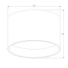картинка Elektrostandard Накладной светодиодный светильник 25123/LED