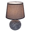 картинка LUMION 8214/1T CLASSI LN26 505 черный, керамика/текстиль Настольная лампа Е27 1*60W 220V TAREKA