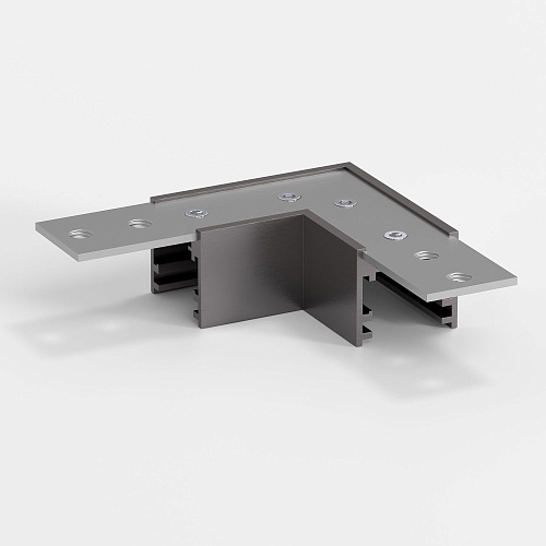 картинка Elektrostandard Titan Line Коннектор угловой для накладного шинопровода титан 85224/00