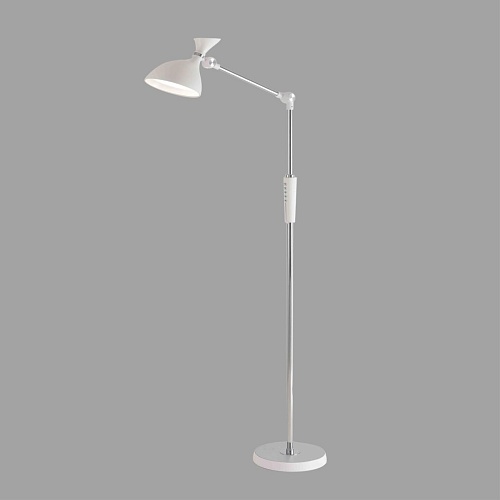 картинка LUMION 8330/15FL LEDIO LN26 458 белый, металл/пластик Торшер LED 15W 3000/4000/6000K 220-240V ССТ/ди