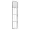 картинка LUMION 8089/1F COMFI LN26 459 белый, дерево/текстиль Торшер Е27 1*60W 220V PRACTIC