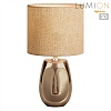 картинка LUMION 8150/1T MODERNI LN26 474 бронза/бежевый, керамика/текстиль Настольная лампа Е27 1*60W 220V AK