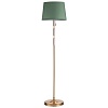 картинка ODEON LIGHT 4887/1F MODERN ODL_EX22 159 бронзовый/зеленый/абажур ткань Торшер E27 1*60W LONDON