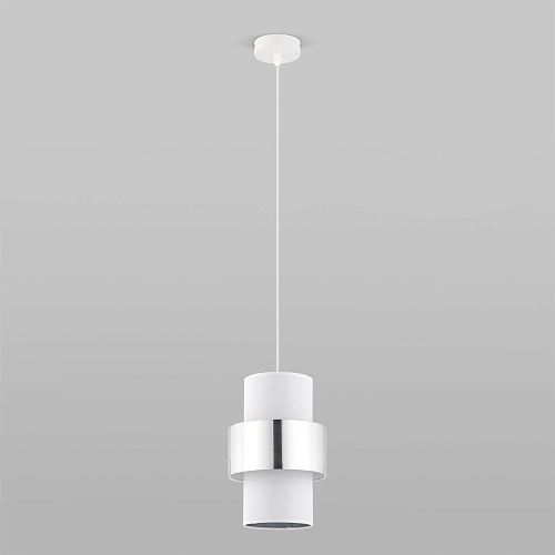 картинка TK Lighting Подвесной светильник с тканевым плафоном 849
