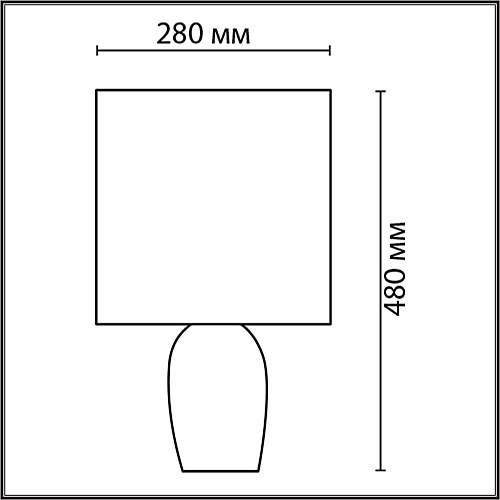 картинка LUMION 8118/1T COMFI LN26 489 серый, керамика/текстиль Настольная лампа E27 1*60W 220V AVALONA