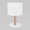картинка TK Lighting Настольный светильник с тканевым абажуром 5217