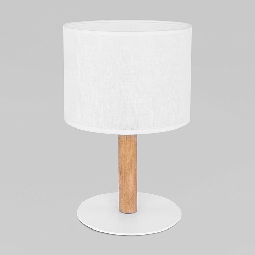 картинка TK Lighting Настольный светильник с тканевым абажуром 5217