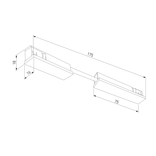 картинка Elektrostandard Titan Line Гибкий коннектор титан 85007/00