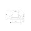 картинка Elektrostandard Встраиваемый точечный светильник 15271/LED