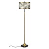 картинка ODEON LIGHT 5064/2F MODERN (В 2-х КОРОБКАХ) ODL24 203 античн.бронза/серо-беж./металл/натур.камен."шп
