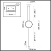 картинка ODEON LIGHT 7022/27FL HIGHTECH ODL25 283 Напольный светильник металл/акрил IP20 LED 3000K 220V TEO