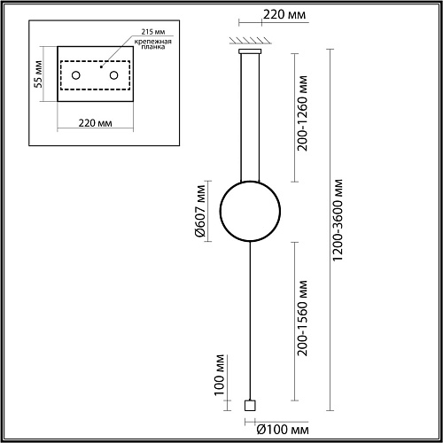 картинка ODEON LIGHT 7022/27FL HIGHTECH ODL25 283 Напольный светильник металл/акрил IP20 LED 3000K 220V TEO
