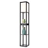 картинка LUMION 8092/1F COMFI LN26 460 черный/белый, дерево/текстиль Торшер Е27 1*60W 220V PRACTIC