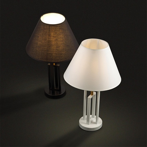 картинка LUMION 5290/1T NEOCLASSI LN23 000 черный, латунь Настольная лампа E27 1*60W 220V FLETCHER