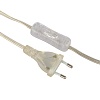 картинка LUMION 8283/1T CLASSI LN26 051 никель/белый, металл/керамика/текстиль Настольная лампа Е14 1*40W 220