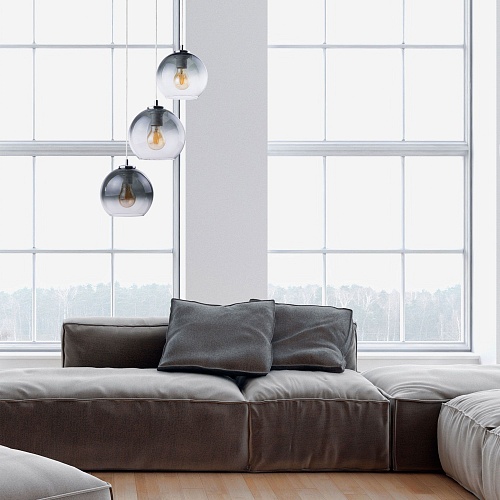 картинка TK Lighting Подвесной светильник со стеклянными плафонами 2795