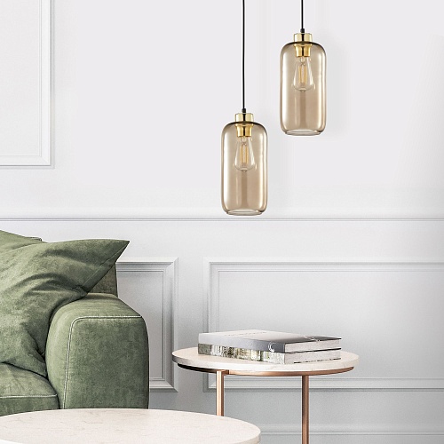 картинка TK Lighting Подвесной светильник со стеклянным плафоном 3314