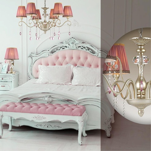 картинка ODEON LIGHT 3393/1T CLASSIC ODL17 649 мат.золото/серебр.патина/хрусталь Настольная лампа E14 40W 220