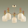 картинка LUMION 4589/5C MODERNI LN26 148 золотой Люстра потолочная E27 5*40W 220V GILLIAN