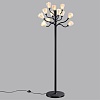 картинка ODEON LIGHT 5090/12F MODERN ODL25 553 черный матовый/белый/фарфор Торшер G4 LED 12*5W GARDI