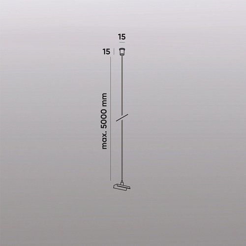 картинка Denkirs  Механический подвес для трека SMART BASE TR2127-WH