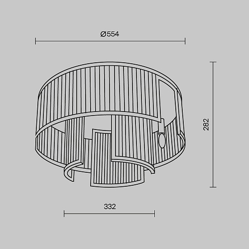 картинка Maytoni Потолочный светильник Рамка / Frame E14х6