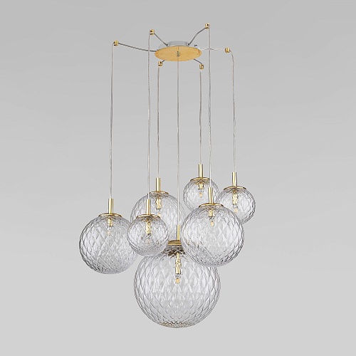 картинка TK Lighting Подвесной светильник со стеклянными плафонами 4608