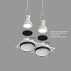 картинка Denkirs Точечный встраиваемый светильник  DK2422-BK